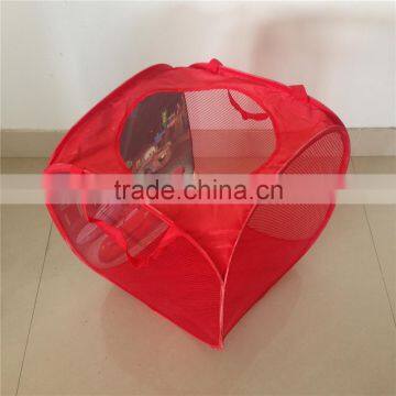 Safe Convenient Net Fold up Laundry Basket photo-2