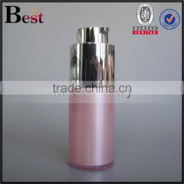 10ml 15ml Pink Cylindrical Shape Airless Cosmetic Pump Bottle High Quality Plastic Pump Bottle Hot Sale photo-6