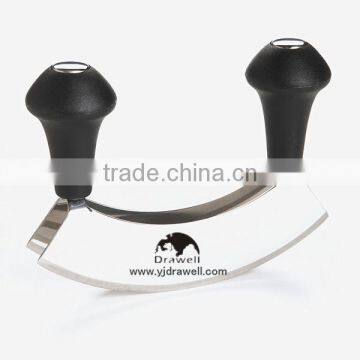 KN-5228 5-Inch Blades Stainless Steel Mezzaluna Herb Chopper photo-2