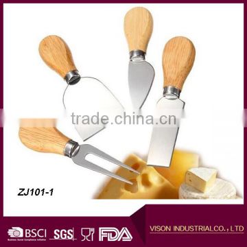 household items cheese knife	,ZJ101-1	stainless steel cheese knives	, sweet happy knife