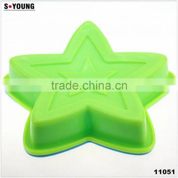11051 Star Shape Silicone Cake Mold photo-2