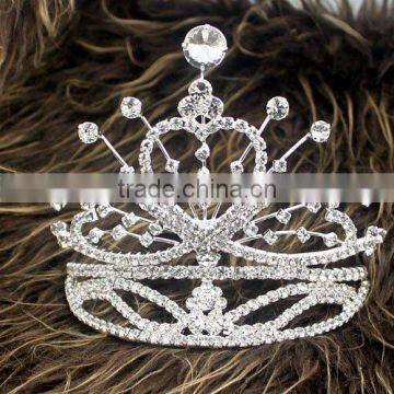 Halo Fashion Rhinestone Wedding Hair Jewelry Bridal Hairbands Beautiful Tiaras photo-2
