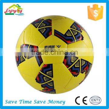 custom design factory wholesale laser TPU football soccer ball with good performance