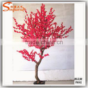 Hot Sale Artificial Cherry Tree Decoration Indoor Fake Tree Artificial Pink Cherry Treeerry Blossom Tree photo-6