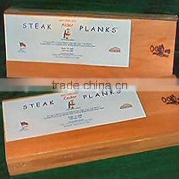 Organic Natural Rectangle Cooking Planks