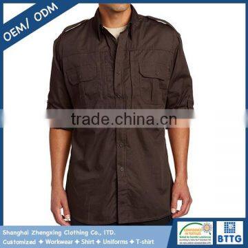 Shanghai Factory Supply Autumn/Fall Spring Tactical Shirt for Police Officer