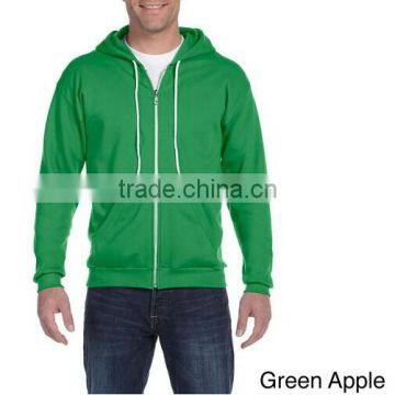 Men's Ringspun Full-zip Hooded Sweatshirt photo-3