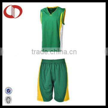 Professional green basketball jersey plus size