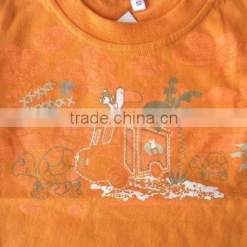 Boys Garment Stcok Kids Cotton t Shirt Cheap Wholesale photo-2