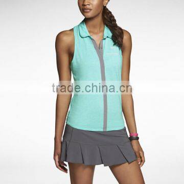 2014 Dri-FIT Sleeveless Womens Tennis Polo