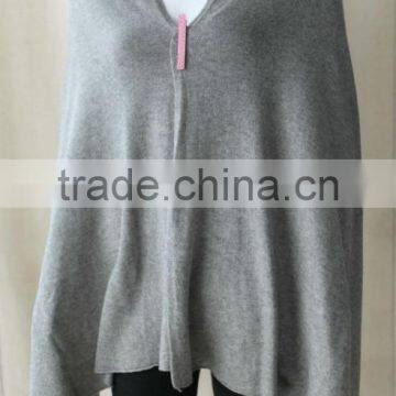 women silk cashmere knitted shawl