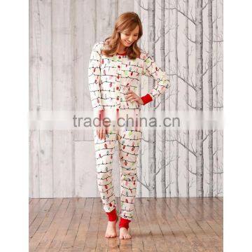 All over printed women cute onesie pajamas