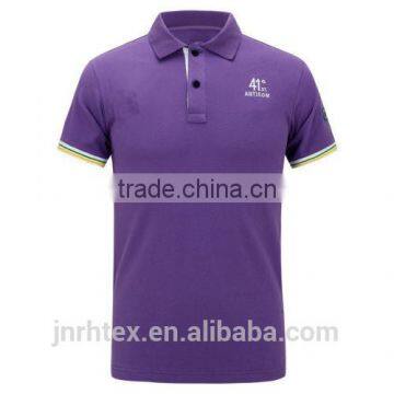 Ladies Women 100% Cotton Soft Customized Printed Logo Polo Shirts photo-5