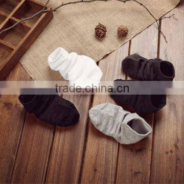 Spring Summer Men Cotton Ankle Socks for Men's Business Casual Solid Colors Short Socks Male Sock Slippers photo-4