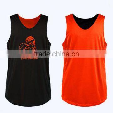 2016 Top Style Dry Fit Cheap Reversible Basketball Jerseys For Mens photo-2