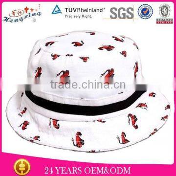 Print Logo 100% Cotton Wholesale Bucket Hat Cheap Custom How Bucket Hat To Make