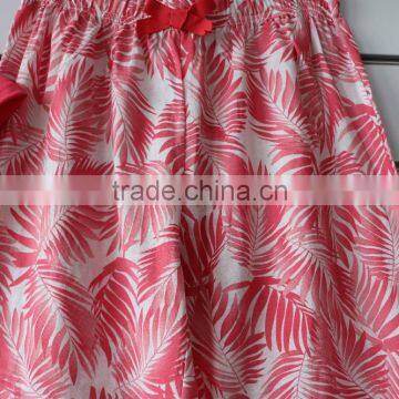 Knitted and Woven Pajamas Set With Print photo-2