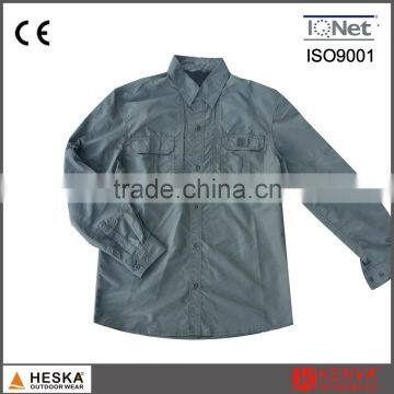 Men's latest army designs 100% nylon long sleeve workwear shirt