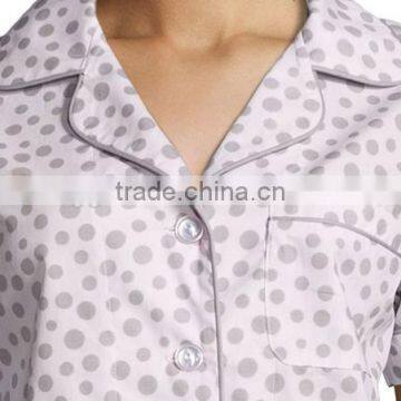 Summer Short Sleeve Hot Woman's Pajamas photo-3