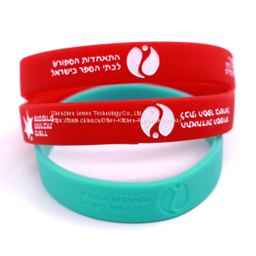 2017 thailand fashion jewelry wristband customized charm silicone bracelet for different occasions