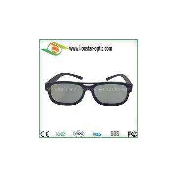Simple and Easy of Plastics Circular Polarized 3d Glasses for Cinema for 3d Movie