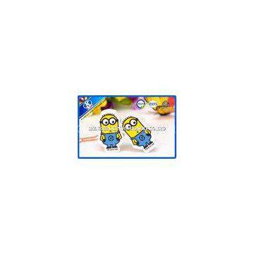 Despicable Me Series Novelty Kids Erasers For Gift , Hot Transfer Printing