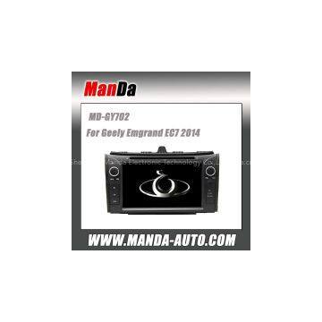 Manda 2 din car dvd for Geely Emgrand EC7 2014 car dvd gps navigation in-dash head units multimedia system automobiles