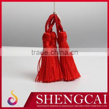 colorful cotton tassel,red tassel,cheap tassels