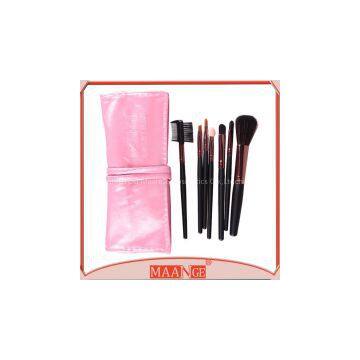 MAANGE 7 Piece Compact Makeup Brushes Kits Synthetic Hair photo-2