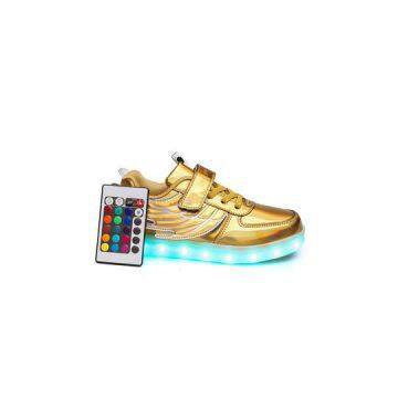 2016 High Tops APP LED Shoes Smart Shoes Light Up Shoes For Kids New Design With Special Wing