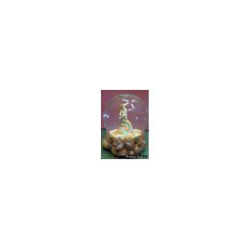Mermaid Glitter Snow Globe