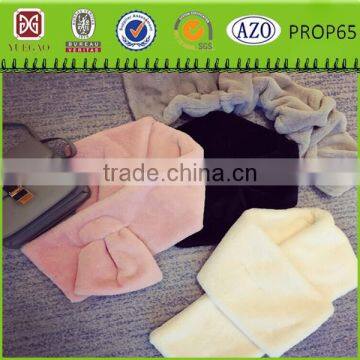 embroidery polyester coral fleece lady shawl