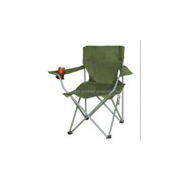 Fishing chair with cup holder with armrests, outdoor chair portable, comfortable camping chair /beach chair