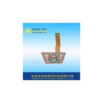 Membrane metal dome switch with FPC material