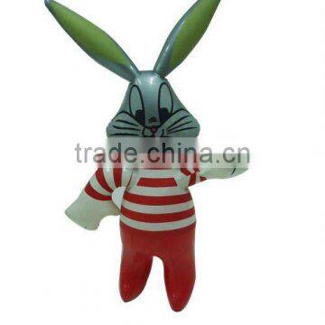 New Cartoon Animal Toys Inflatable PVC Rabbit,Kids Birthday Gifts