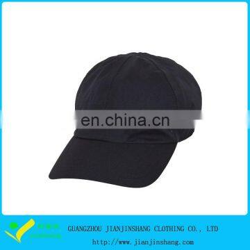 Black Color 100 Cotton Basic Design Winter Sports Caps Unisex