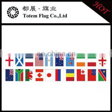 Advertising National Flag Bunting