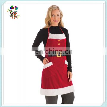 Womens Santa Cooking Chef Christmas Party Kitchen Aprons HPC-1063