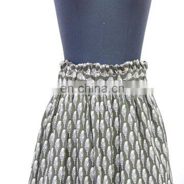 Women Fashion Popular Knee Length Animal Print A Line Round Skirt photo-3