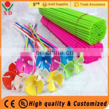 2017 balloon cups and sticks new pp plastic cups and sticks balloon accessory