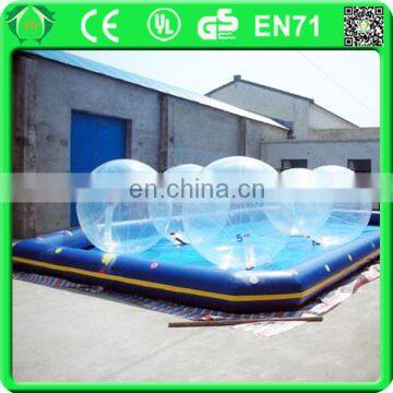 HI professional customize size 0.9mm PVC inflatable water pool for sale