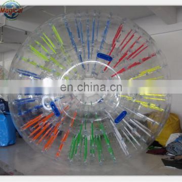 Luminous inflatable grass zorb ball grass zorbing ball