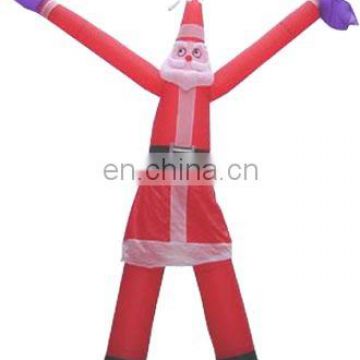 good quality inflatable santa claus air dancer for advertising,inflatable santa sky guy