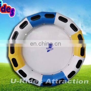 Inflatable Round Raft Yellow Color for Rental photo-2