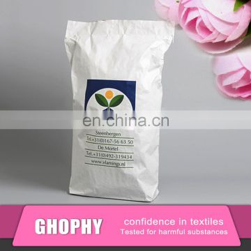 printed white paper bag for flour packaging food packing bag