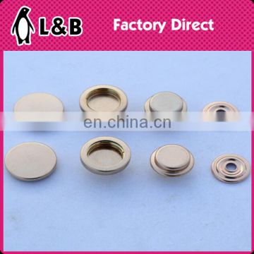 2016 New Design Snap Button Covered Button Plating For Garment