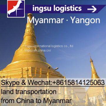 ingsu international provide Chinese goods in Myanmar customs clearance services