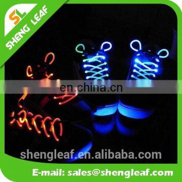 Factory price shoelaces led nylon shoe laces for party decoration