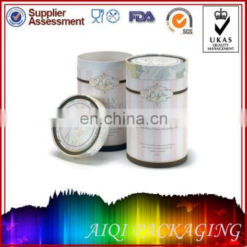 custom printed cylinder round carton tube packing