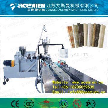 PVC man-made marble tile machine/production line